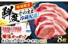 ※冷蔵配送/地域限定※ 岐阜県産 豚 瑞浪ボーノポーク ロースステーキ 1kg まんぷくセット 瑞浪市 / きなぁた瑞浪 [AZCI024]