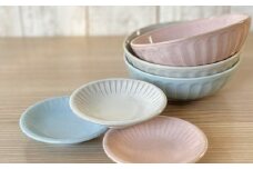 【美濃焼/みずなみ焼】 しのぎ マルチボウルS プレートS 各3色 6個セット 瑞浪市 / 山喜製陶 食器 小鉢 小皿 [AZCP032]