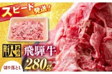 飛騨牛 切り落とし 280g 瑞浪市 / 養老ミート [AZDB002]