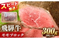 飛騨牛 モモ ブロック 300g 瑞浪市 / 養老ミート[AZDB008]