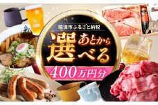 【あとから選べる】 岐阜県瑞浪市ふるさとギフト 400万円分 [AZDD022]