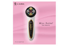 Miss Arrivo THE WRAITH (アイリスホワイト) 日本製 高級美顔器 ハイスペック_美顔器 美容家電 高級 おうちエステ ミスアリーヴォ 家庭用 EMS イオン ホームエステ ホームケア スキンケア ご褒美 美容 ギフト 贈答 プレゼント 人気 送料無料【1257855】