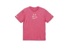 JTTA公認　卓球ユニフォーム＜男女兼用(ドライ):Sサイズ＞ねこ　ピンク【1514363】