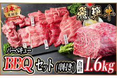 飛騨牛　BBQセット(串付き)　約1.6kg　＜冷蔵便＞【1532588】