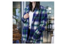 ビッグチェックコート＜レディース＞【1566877】