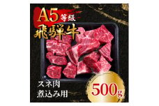 飛騨牛5等級 スネ肉煮込み用500g　FTA281【1578292】