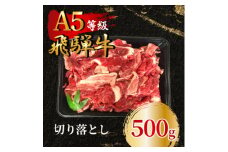 飛騨牛5等級 切り落とし500g　FTA195【1578212】