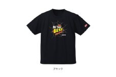 JTTA公認　卓球ユニフォーム＜男女兼用(ドライ):Lサイズ＞ビーザベスト　ブラック【1657113】