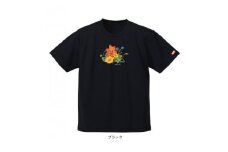JTTA公認　卓球ユニフォーム＜男女兼用(ドライ):150サイズ＞フラワー　ブラック【1667442】