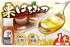 恵那 栗蜂蜜 1本セット (栗蜂蜜300g×1本) 国産 はちみつ 岐阜 恵那市 / はち工房こうけつ [AUDF006]