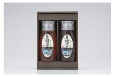 恵那蜂蜜 2本 ギフト箱入りセット (百花蜂蜜・栗蜂蜜500g×各1本) 国産 はちみつ 岐阜 恵那市 / はち工房こうけつ [AUDF011]