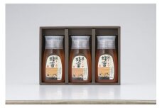 恵那蜂蜜 3本 ギフト箱入りセット (蓮華蜂蜜300g×3本) 国産 はちみつ 岐阜 恵那市 / はち工房こうけつ [AUDF014]