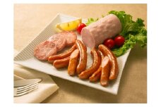 恵那峡フレッシュハムBセット（ポークウインナー2種・ポークハム）計600g / おせち 食べ比べ 焼肉 / 恵那市 / 中部食産 [AUBW002]