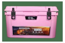 ROS FIELD クーラーボックス ピンク ハード 42.6L/45QT / キャンプ 災害 アウトドア  / 恵那市 / ROYAL STAGE [AUEB021]