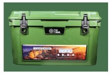 ROS FIELD クーラーボックス アーミーグリーン ハード 42.6L/45QT / キャンプ 災害 アウトドア / 恵那市 / ROYAL STAGE [AUEB025]