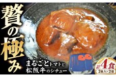 -あふひ 贅の極み- まるごとトマトと松阪牛のシチュー レトルト 2人前×2個セット ビーフシチュー デミグラスソース 保存食 恵那市 / テンポイント [AUEU029]