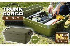 【グリーン】トランクカーゴ ロータイプM 1個 / 恵那市 / 東谷株式会社　明智流通センター [AUAD034]