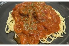 パスタソース「海賊風ブカニエラ」3人前 / パスタ ぱすた レトルト ソース パスタソース トマトベース パウチパック / 恵那市 / PASTA屋ケンしろう [AUFJ008]
