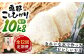【12回定期便】　こしひかり 白米 10kg×12ヵ月