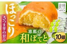 恵那の和ぽてと10個 / スイートポテト いも さつまいも サツマイモ シナモン 焼菓子 和菓子 / 恵那市 / 良平堂 [AUDB027]