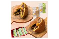 栗ひとつぶどら焼きと抹茶栗ひとつぶどら焼き5個セット / 栗 くり 栗どら焼き どらやき 栗いり 和菓子 栗どら / 恵那市 / 良平堂 [AUDB039]