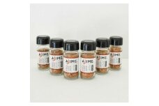 LGASIA （ルガシア） オリジナルスパイスAJIME 50g×6本  / アウトドア キャンプ スパイス 調味料  アウトドア キャンプ 調味料 料理 オリジナル スパイス レシピ 手作り 調合 香り 料理 自家製 作り方 詰め合わせ プレゼント バーベキュー キャンプ 使用法 材料 保存方法 容器 種類 / 恵那市 / ＭＡＣ [AUDM033]