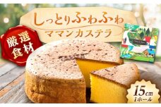 ママンカステラ / カステラ かすてら ケーキ スイーツ 洋菓子 ギフト / 恵那市 / 銀の森 [AUBG054]