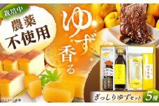 かさぎのゆず ぎっしりゆずセット / ポン酢 焼肉のたれ カステラ 柚子 ゆず / 恵那市 / かさぎゆず組合 [AUAW002]