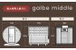 バレルサウナgalbe middle（4人用）ブラック×エステートグレー
