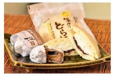 【レビューキャンペーン対象商品】チーズ生クリームどら焼き（6個）と生キャラメル餡大福（6個）の詰め合わせ | 和菓子処 満つ葉 お菓子 和菓子 どら焼き 生どら焼き 大福 おやつ M14S67