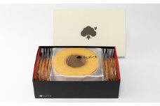 【レビューキャンペーン対象商品】バウムクーヘン（19.5φ×8.5cm）＆リーフパイ（10枚入） | たんど～る お菓子 スイーツ おやつ ギフト 贈り物 詰め合わせ M26S08