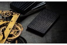 【レビューキャンペーン対象商品】ジュラルミン 名刺 ケース ( クロススクエア ブラック ) ｜美光技研  名刺ケース 名刺入れ 名刺入 アルミ