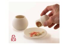 【レビューキャンペーン対象商品】＜こだわりパック＞ 大笑 ～だいしょう～（ホワイト）｜初穂製菓 あられ 姿あられ 4種 20袋 陶磁器 容器 ギフト セット M26S07