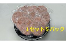 【レビューキャンペーン対象商品】 飛騨牛入り ハンバーグ 5個 セット | 丸坂山田農園 飛騨牛 牛肉 肉 お肉 手作り 惣菜 M08S66