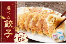 【レビューキャンペーン対象商品】冷凍 餃子 選べる ５袋 セット（備考欄に５袋の希望を記入） | NPO法人プラス・ワン 第２むくのき 惣菜 豚肉 ぎょうざ 小分け 食べ比べ 簡単調理 M12S116