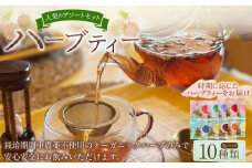 【レビューキャンペーン対象商品】【ハーブ専門店】人気ハーブティー 10パックアソート | お茶 茶 ハーブティー ハーブ ブレンド ティーバッグ 自家農園
