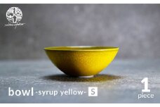 【美濃焼】bowl -syrup yellow- S【陶芸家・宮下将太】食器 鉢 ボウル [MDL027]