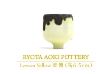 【美濃焼】Lemon Yellow 盃 筒 （高6.5cm）【RYOTA AOKI POTTERY/青木良太】/ 陶芸家 [MCH240]
