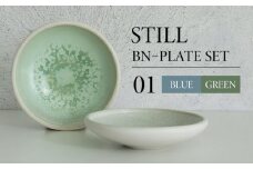 【美濃焼】STILL BNーPLATE SET 01 BLUE×GREEN【Torazawa Ceramics】食器 深皿 プレート [MET001]