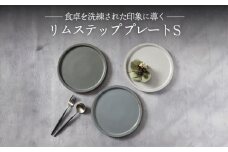 【美濃焼】リムステップ プレート S 3色 セット【789プロジェクト】【一久】食器 皿 リムプレート [MAW018]