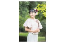 761 コサージュと髪飾りのフラワーアクセサリーセット（ピンク系）