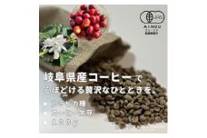 133 岐阜県産コーヒー生豆 100g