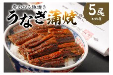 本格炭火焼 うなぎ蒲焼（たれ付き）5尾【 岐阜県 可児市 国産 うなぎ 蒲焼 炭火焼 鰻のたれ 魚介 加工品 冷凍 旬 たまり醤油 氷砂糖 丑の日 お取り寄せ グルメ 】