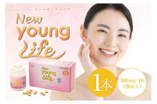 ニューヤングライフ（サプリメント）120粒【 サプリメント ヒアルロン酸  タンパク質 鶏 トサカ 健康 食品 健康食品 アダプトゲン製薬 】