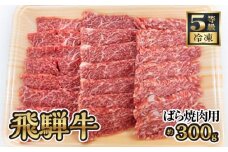飛騨牛ばら焼肉用 約300g（5等級/冷凍） [No.211] ／ バラ ブランド牛 牛肉 BBQ 岐阜県 特産品