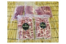 カモ肉デラックスセット  計約2kg [No.497] ／ 鴨肉 モモ肉 ロース肉 串 BBQ 焼肉 ヘルシー バルバリー種 岐阜県