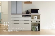 食器棚 カップボード 組立設置 IDA-S1002R下台 [No.736] ／ 家具 インテリア 岐阜県