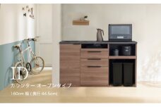 食器棚 カップボード 組立設置 IDA-S1602R下台 [No.743] ／ 家具 インテリア 岐阜県