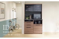 食器棚 カップボード 組立設置 IDA-S1200R [No.760] ／ 家具 インテリア 岐阜県