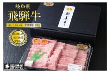 A5等級飛騨牛ももスライス1000g（牛脂付き）[No.949]  ／ 牛肉 ブランド 高品質 やわらか 岐阜県 特産品